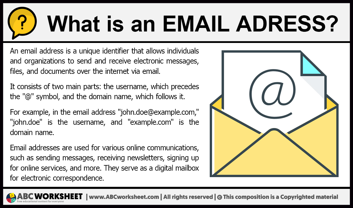 What Is An Email Address what-is-an-email-address