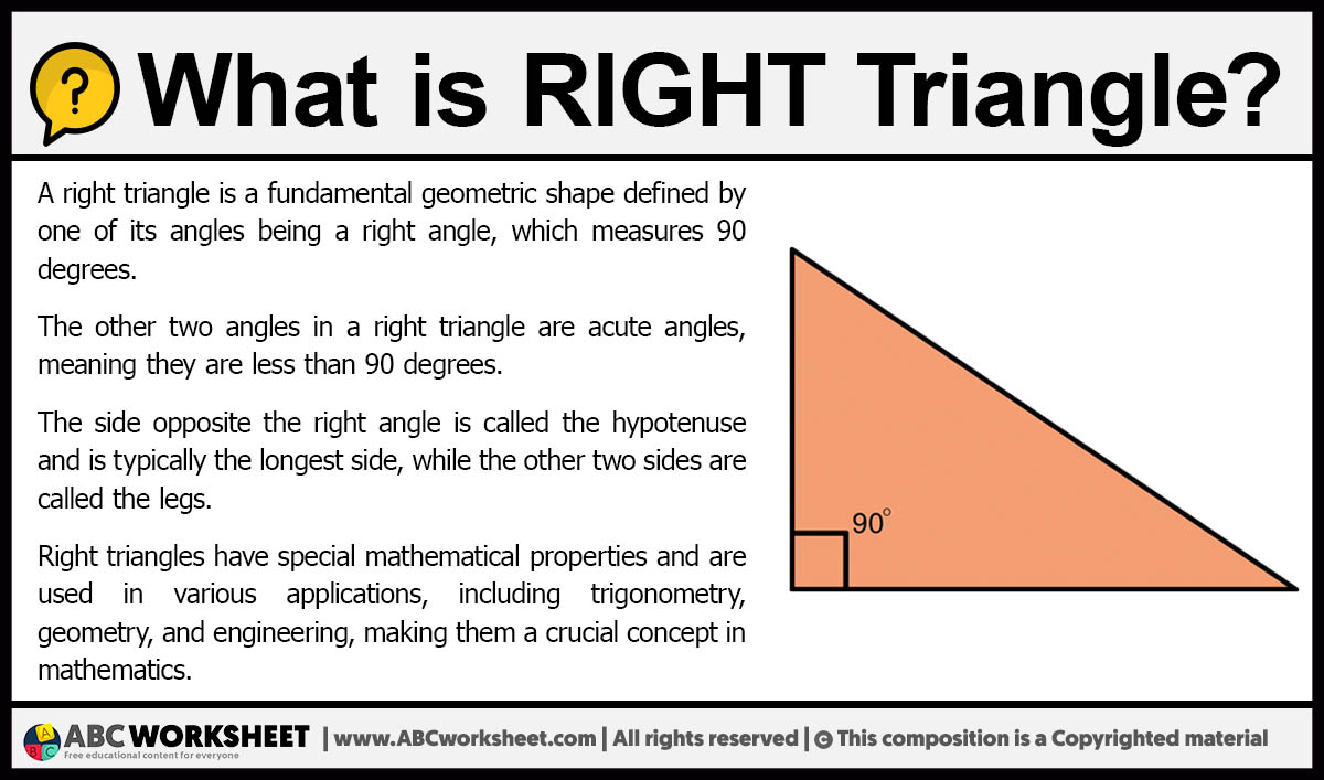 What Is A Right Triangle Definition Of Right Triangle what-is-a-right-triangle-definition-of-right-triangle