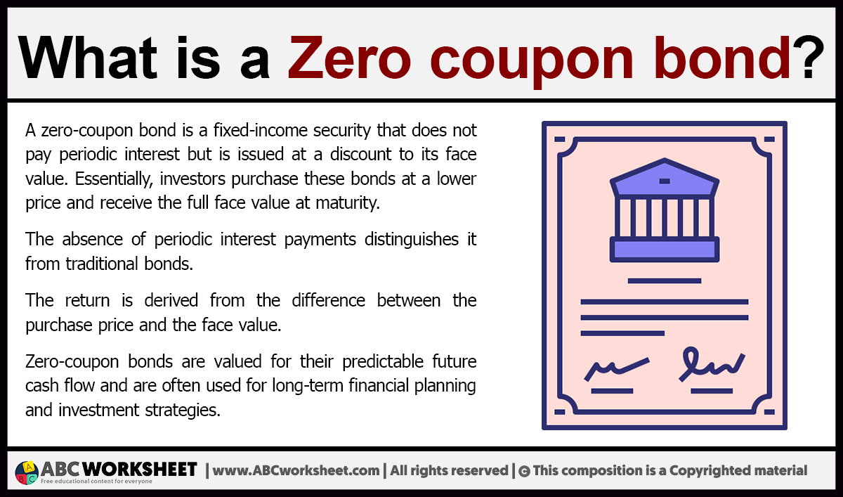 Zero Coupon Bond With Example At Johnny Moe Blog Zero Coupon Bond With Example At Johnny Moe Blog